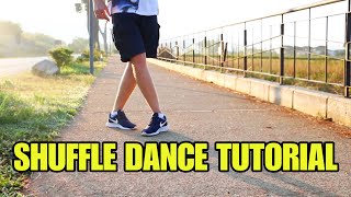 AWESOME SHUFFLE DANCE STEP. FOOTWORK TUTORIAL