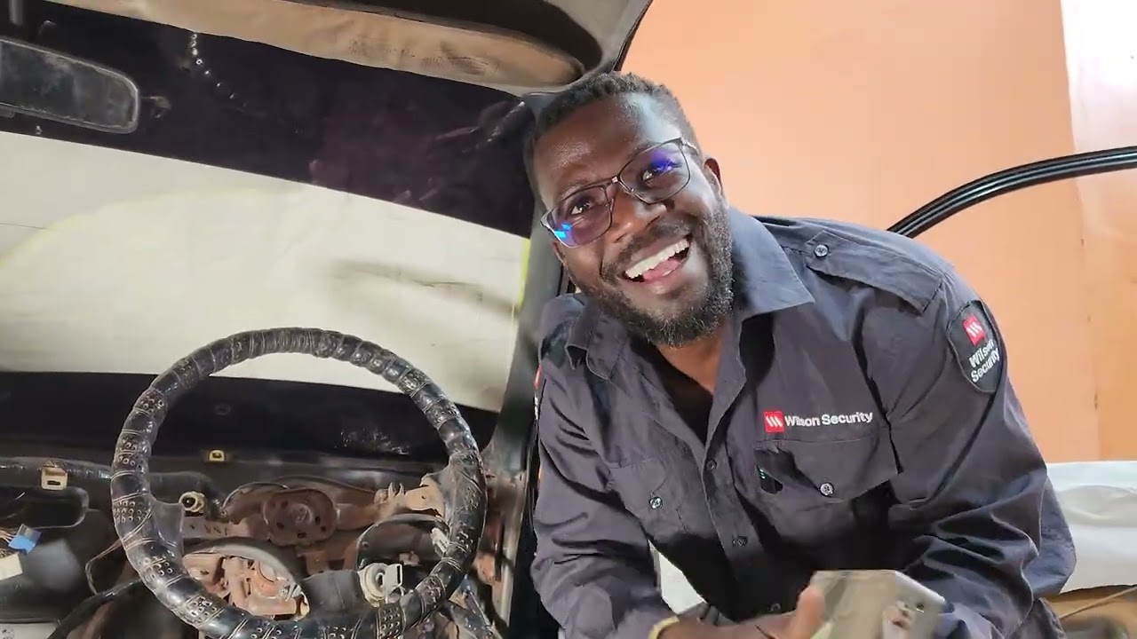 Eps 16 - Project 1990 Starlet EP82 Turbo Uganda - Body Spraying process started