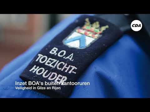 CDA gaat voor veiligheid in onze gemeente!