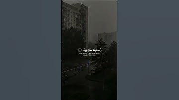 واصبر على مايقولون واهجرهم هجراً جميلاً || #تلاوة_خاشعة #عبدالرحمن_مسعد سورة المزمل 🥀💚.
