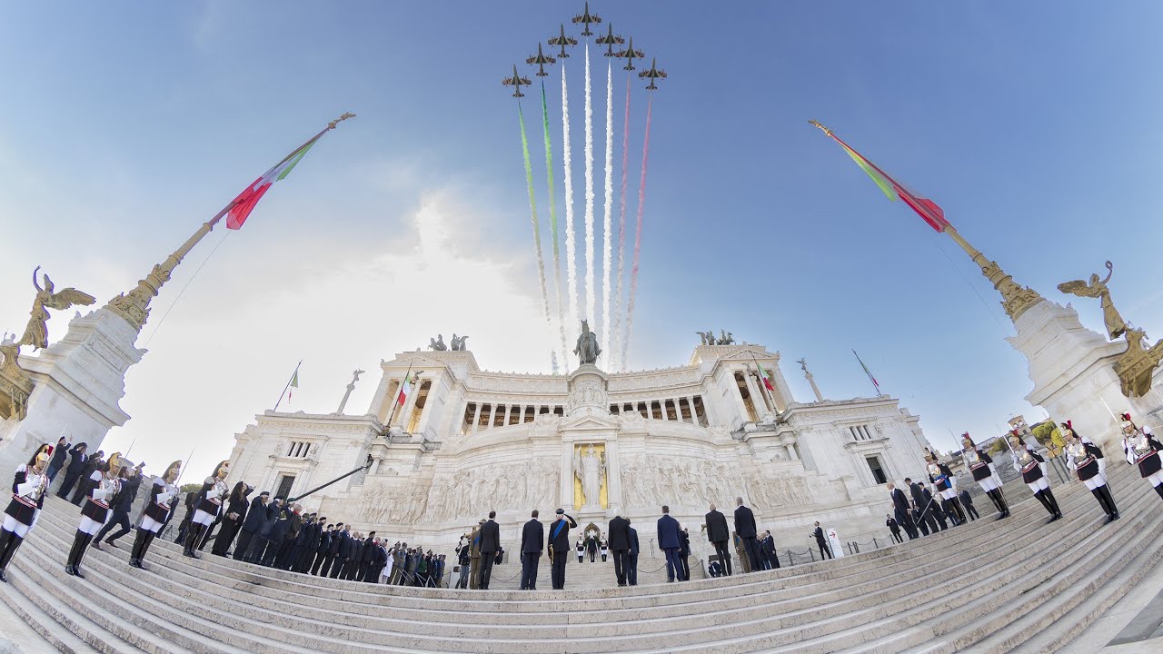 Deposizione di una corona d’alloro sulla Tomba del Milite Ignoto - Roma, 4 Novembre 2024