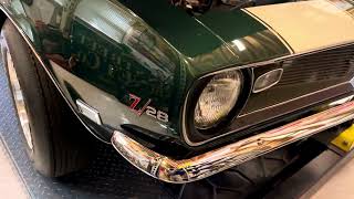 1968 Z28 start up