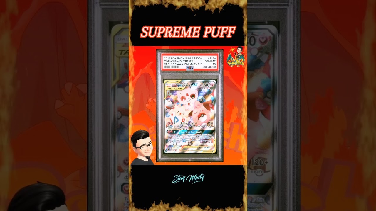 SOLD!!!📣PSA 10 TOGEPI, IGGLYPUFF, & CLEFFA GX ALT ART | TAG TEAM | COSMIC ECLIPSE • Get 