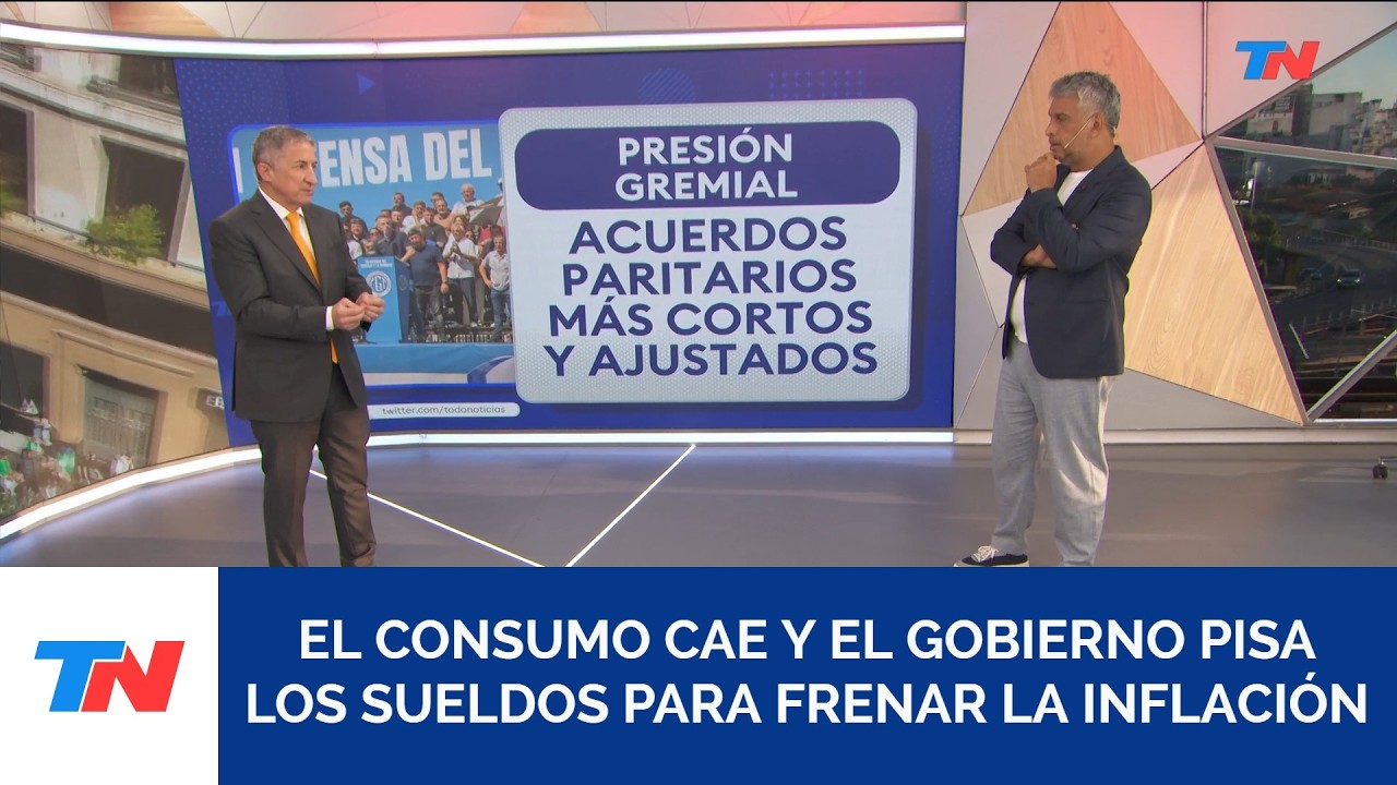 CRISIS DE SALARIOS I A pesar del crecimiento de la economía, el consumo cae cada vez más fuerte