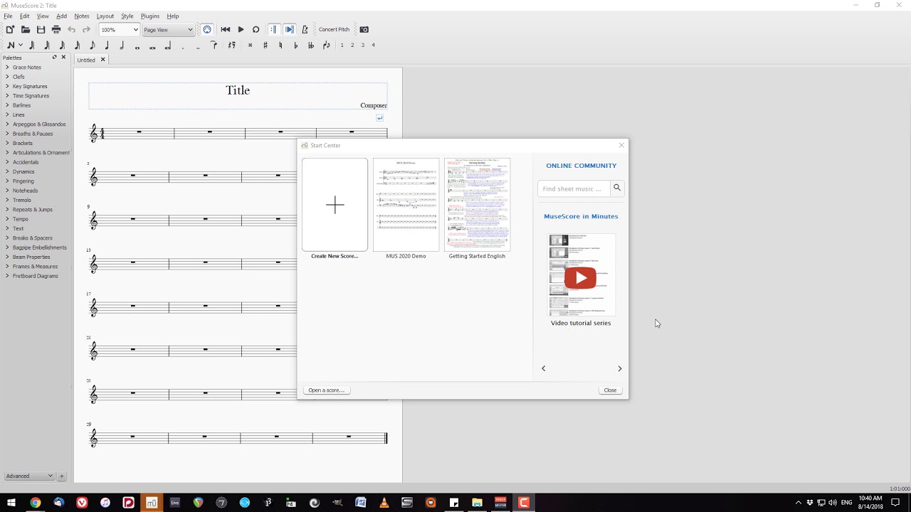 10-1: Intro to MuseScore - YouTube