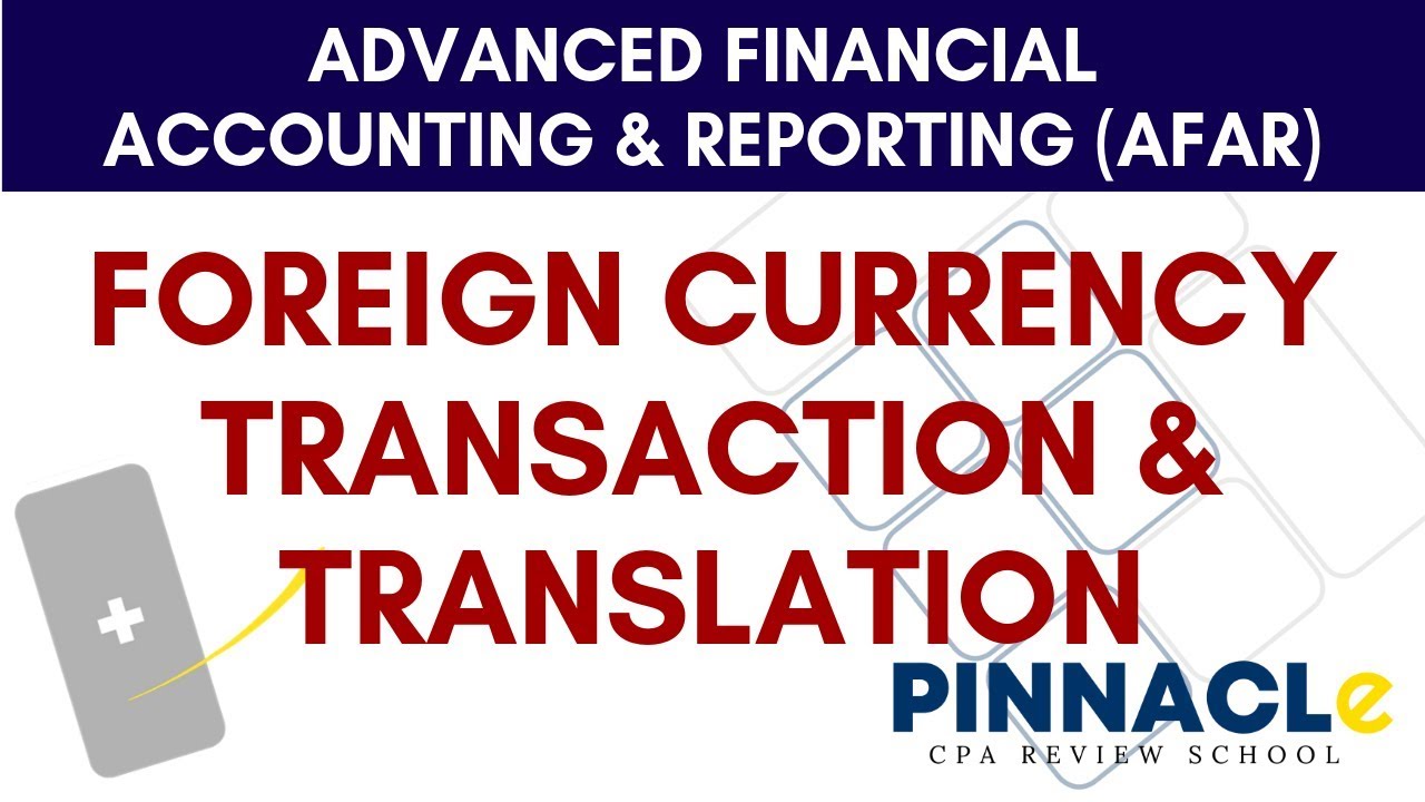 Currency transactions. Foreign Exchange transactions.