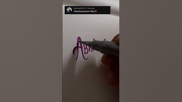 name art ABHIPSA | comment down your name below☺👇 #trending #nameart #calligraphy #domsbrushpens