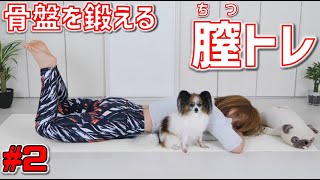 #31【ヨガ】膣から綺麗に「膣トレ」！Let's train the pelvis "Vagina training"!【ダイエット】