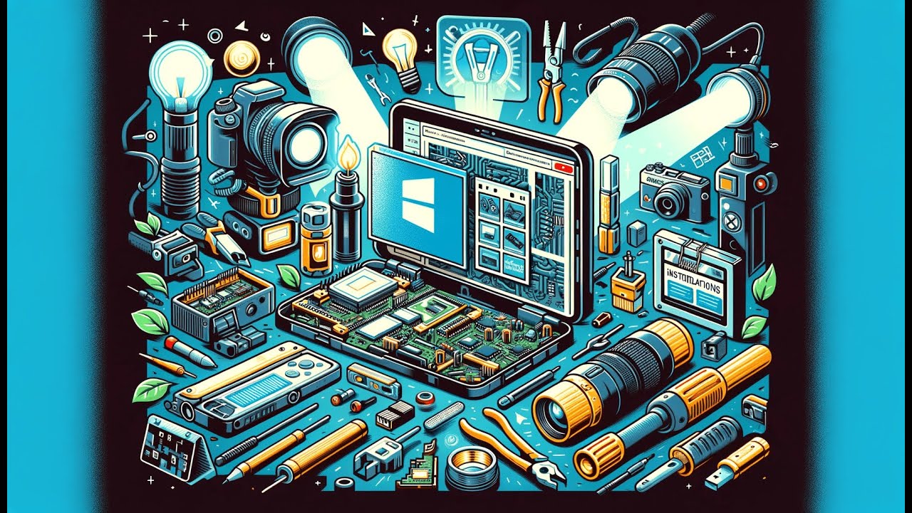 Делаем вечный фонарик, устанавливаем Windows, ремонт налобного фонарика ...