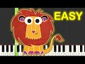 Cbeebies  patchwork pals theme song piano tutorial