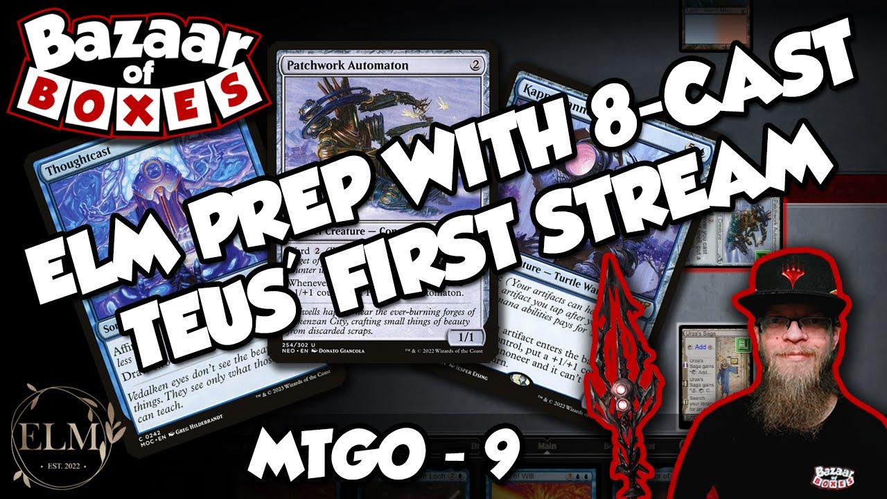 European Legacy Masters preparation with 8-Cast, Teus' first stream - MTGO 9 [MTG Legacy]
