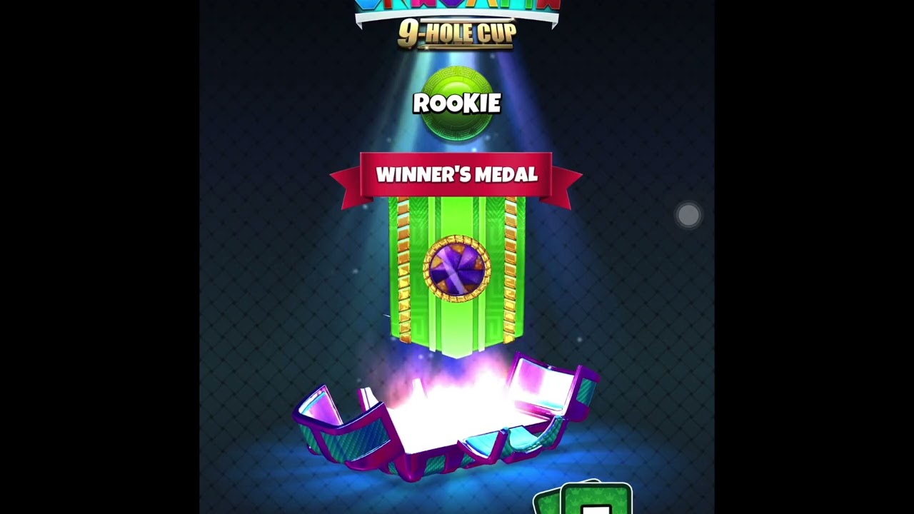 RANK 1 - ROOKIE - ORIGAMI 9 HOLE - PRIZE CHEST OPENING
