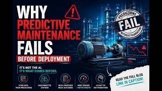 Predictive Maintenance Fails Without Foundation #Inflewz