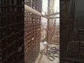 RCC Column I shaped steel binding by cuplar Lapping Proper ring binding