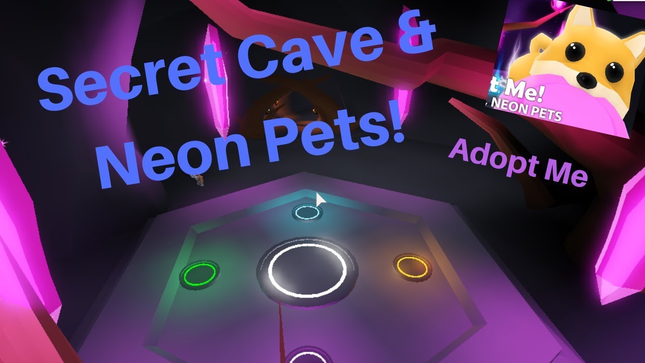Roblox Adopt Me Neon Cave