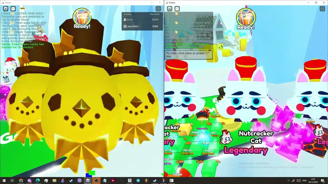 OMG I HATCHED  HUGE MRS CLAWS!!!!