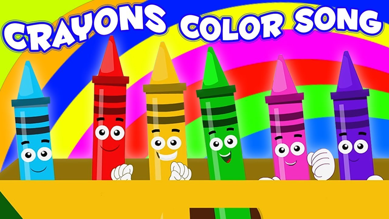 мелки цвет песня русские цвета для детей цветная песня для детей