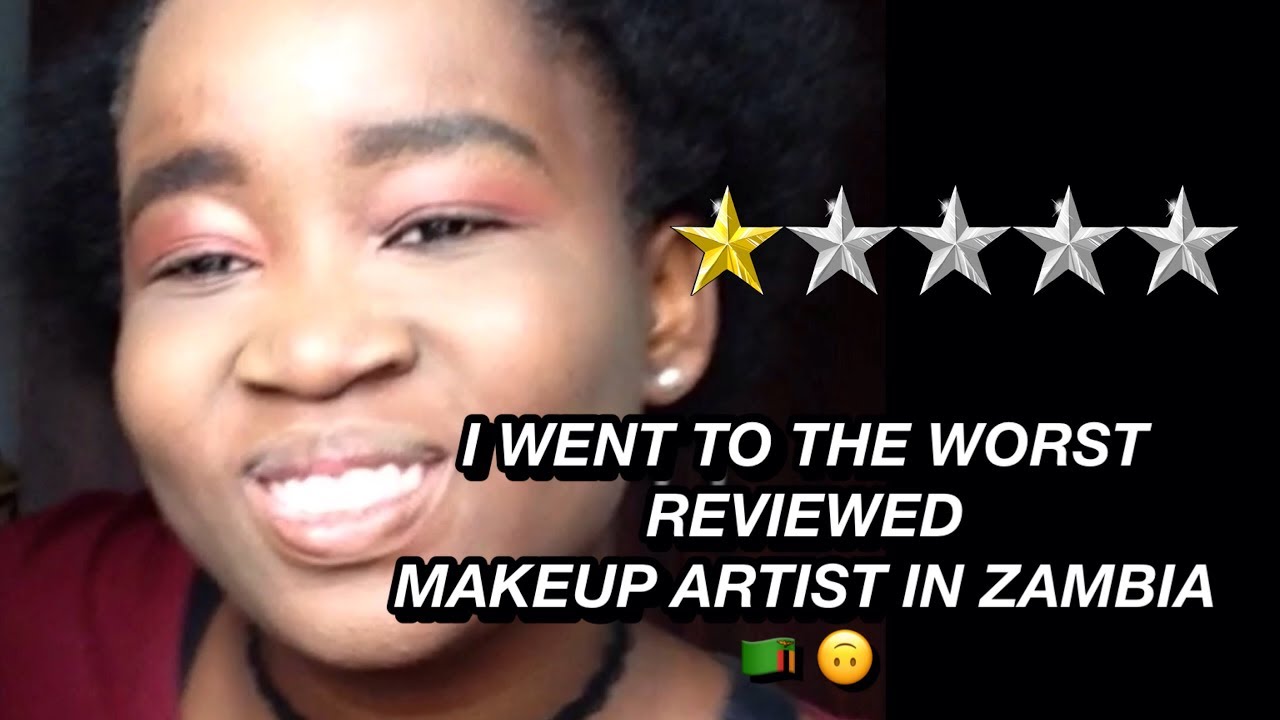 I WENT TO THE WORST REVIEWED MAKEUP ARTIST IN ZAMBIA 🇿🇲// Shalomies
