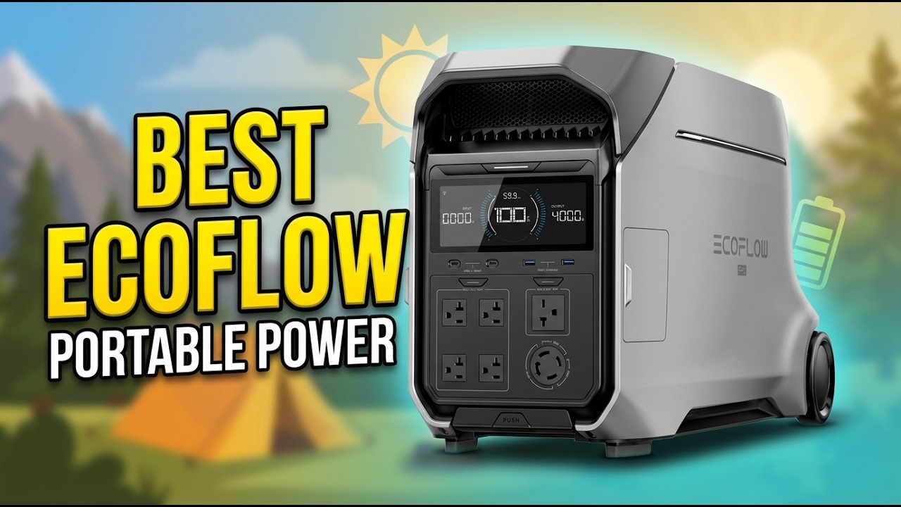Лучшие портативные электростанции EF ECOFLOW 2026 года: 13 лучших моделей для резервного питания ...