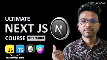 🚀 Next.js Full Course in Hindi | Learn Everything + Build 2 Projects  + Typescript Tutorial 🔥