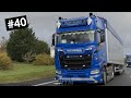 Truck film mix 40  spotting by night in winter