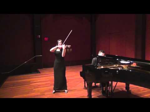 Tchaikovsky Meditation Op.42 by Violinist Xia Xia Zhang/ The Winner of Global Music Award