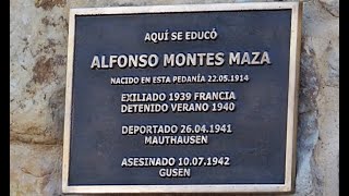 Homenaje y Reconocimiento a las Víctimas del Exilio. Ojebar (Rasines. Cantabria) Mayo 2025