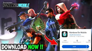 RAINBOW SIX MOBILE 🔥 SOFT LAUNCH DOWNLOAD NOW IN ANDROID & IOS !! screenshot 3