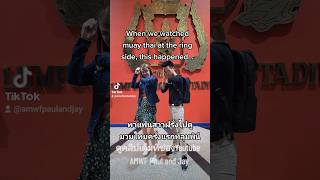 When We Watched Muay Thai At The Ring Side, This Happened... พาแฟนสาวฝรงไปดมวยไทยครงแรก