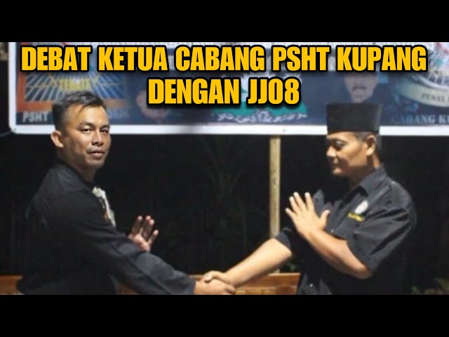 DEBAT PANAS‼️Ketua Cabang PSHT Kupang dengan Anggota JJ08. class=