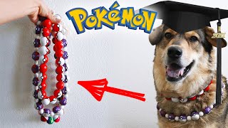 How to make a Lei - Pokemon Master Ball Necklace for Masters Degree Graduation by MissGandaKris 655 views 2 years ago 9 minutes, 10 seconds