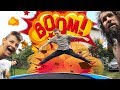 POŁAMALIŚMY NOWĄ TRAMPOLINĘ W 5 MINUT bmx + hoverboard / 2019#23