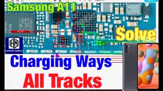 Samsung A11 SM-A115 Charging/USB ways,Not Charging Problem,All Solutions,Tracks with Full Explain