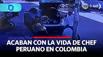 Peruvian chef killed in Colombia | Domingo al Día | Peru