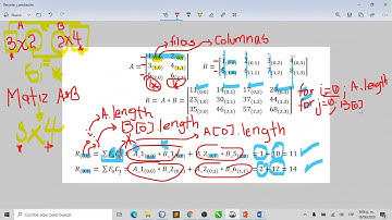 3_13 Multiplicación de Matrices