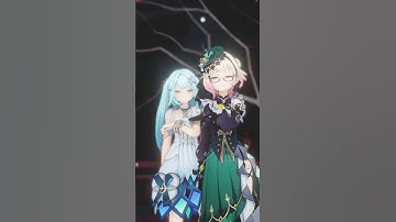 【MMD Genshin】Emilie Faruzan Dance aggressively  #genshinimpact #mmd #shorts #emelie #faruzan