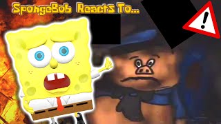Spongebob Reacts To The Three Little Pigs Og Horror