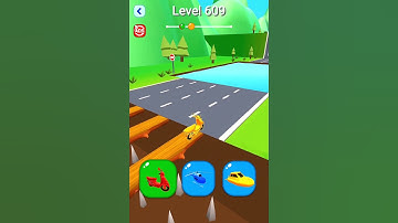 Shape Shifting Funny Race Master - Level 609 - Android GamePlay