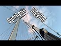 Installing a Synthetic Standing Rigging Stay with a Deadeye | Sailing Wisdom