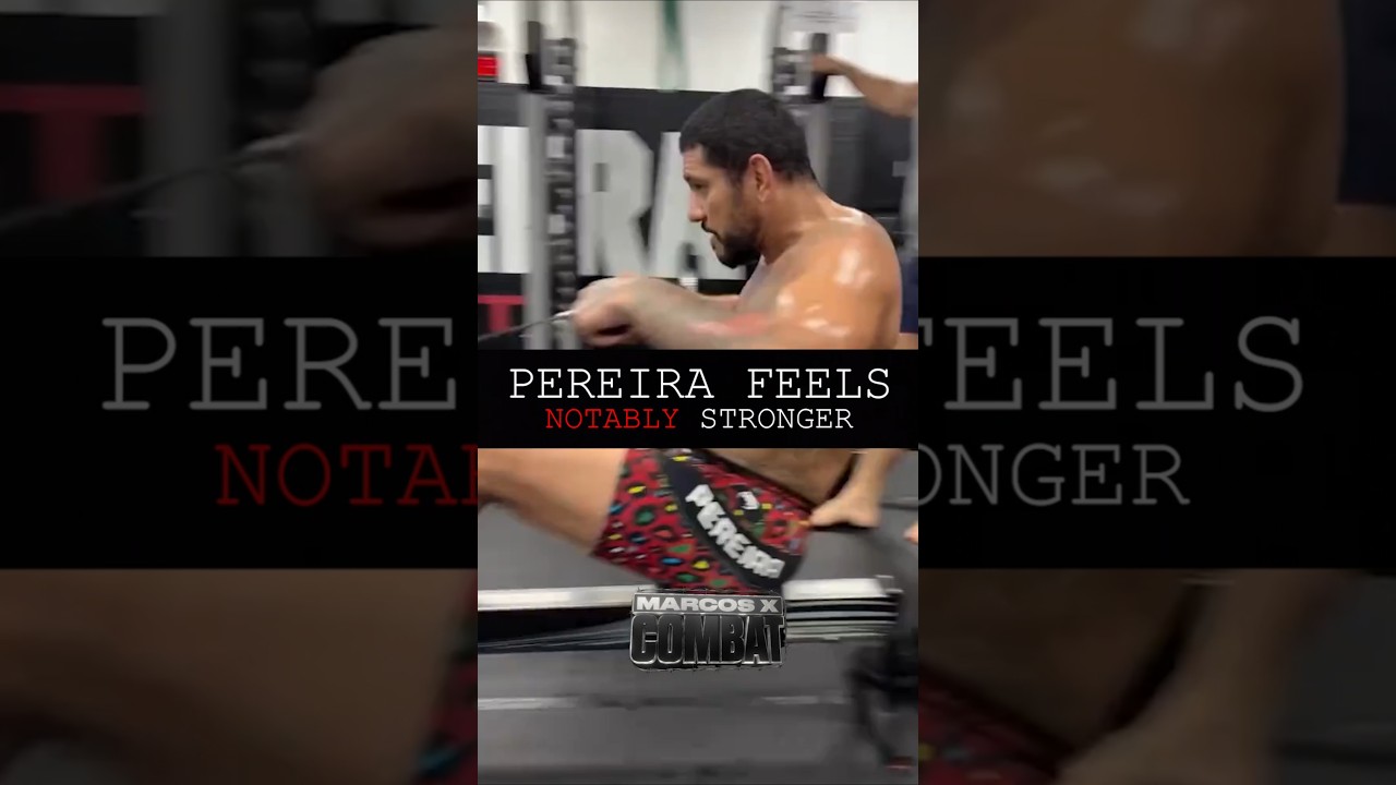 Alex Pereira is Stronger at heavyweight |MARCOSXCOMBAT