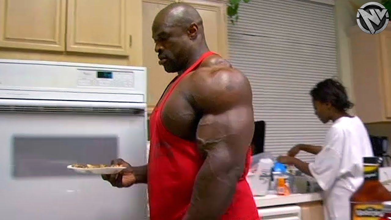 What Ronnie Coleman Eats   Build More Muscle   Eating Like A Bodybuilder Motivation