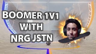 HALFPIPE BOOMER 1v1 with NRG Jstn | Best Moments