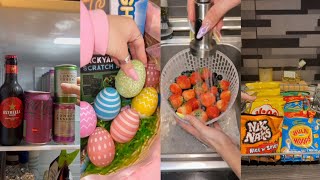 Kitchen Restocks ,Refill|Satisfying Fridge Organizing|Cleaning Reset Asmr|Tiktok compilation| ASMR