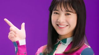 吉高由里子、ぶどう色のポップなカラフル衣装で元気な笑顔！「アイスの実」新WEB動画3本＋メイキング＋インタビュー