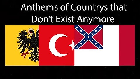 Anthems of countries that don