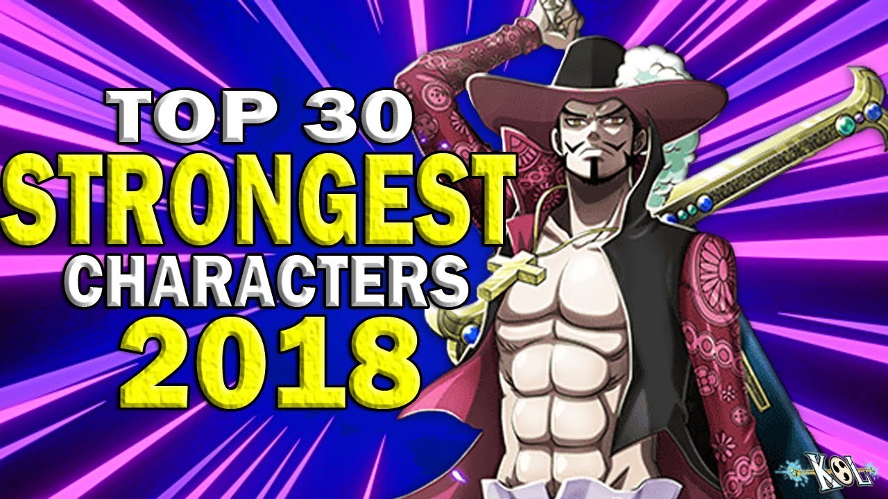 Top 20 Strongest Characters in One Piece 2018