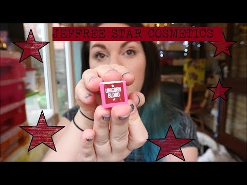 Video: Jeffree Star Unicorn Blood Velor Liquid Huulipuna Review