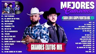 Grupo Frontera x Carin Leon Grandes éxitos Mix 2024  Colección De Las Mejores Canciones 2024