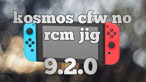 Kosmos cfw v15.2 v9.2.0 tutorial