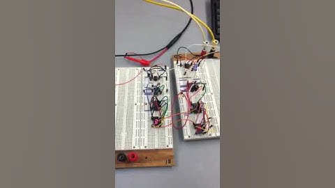 Two 7-segment display pulse counter